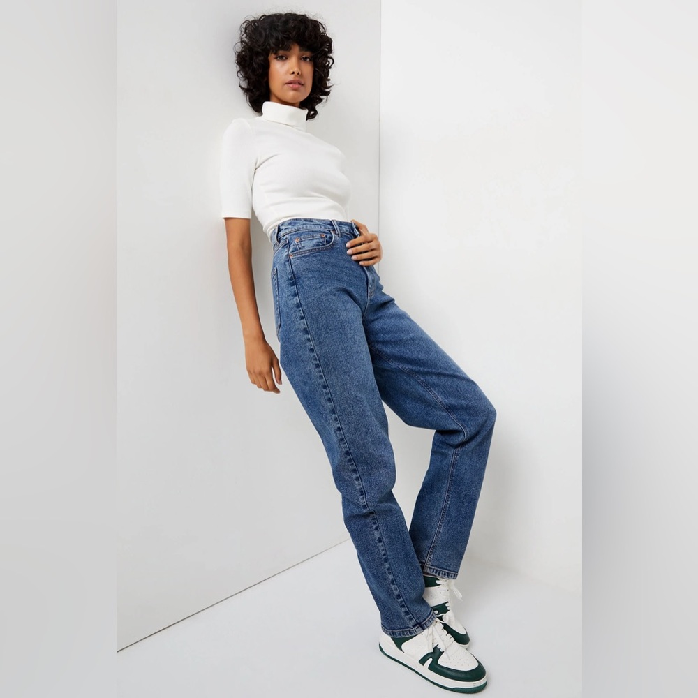 Ardene high rise baggy jeans
